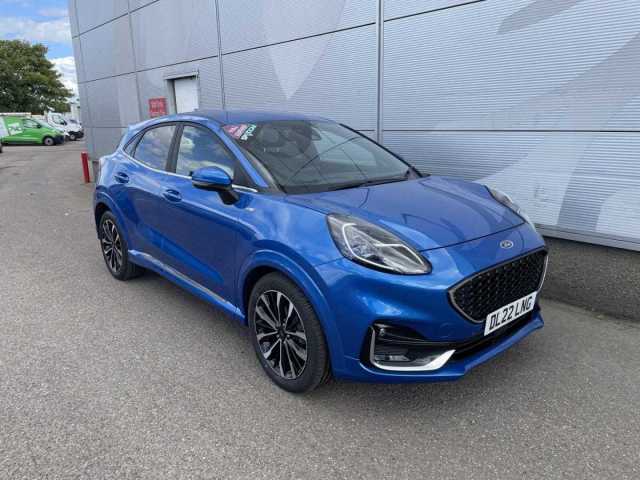 Ford Puma 1.0 St-Line Vignale Mhev Auto Estate Petrol Blue