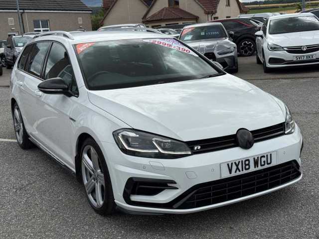 Volkswagen Golf R 2.0 Tsi S-A 310ps Estate Petrol White