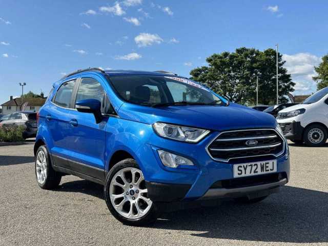 Ford Ecosport 1.0 Titanium Hatchback Petrol Blue