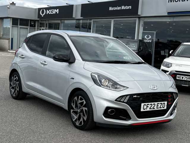 Hyundai i10 1.0 N Line T-Gdi Hatchback Petrol Silver