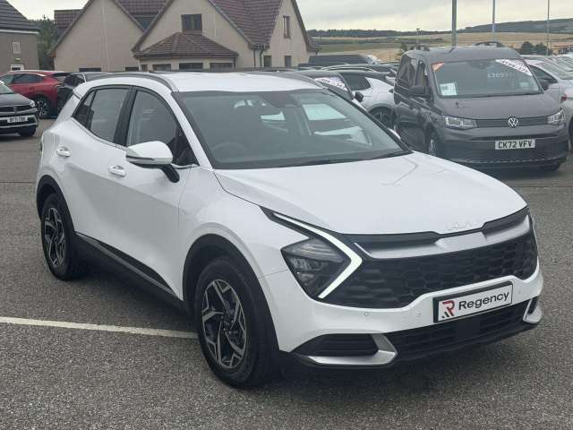 Kia Sportage 1.6 2 Mhev SUV Hybrid White