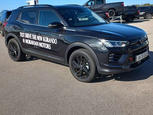 KGM Korando K35 Auto Hatchback Petrol Space Black