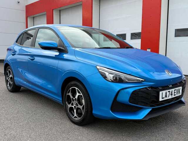 MG Motor UK MG3 1.5 Trophy Hev Auto Hatchback Hybrid Blue