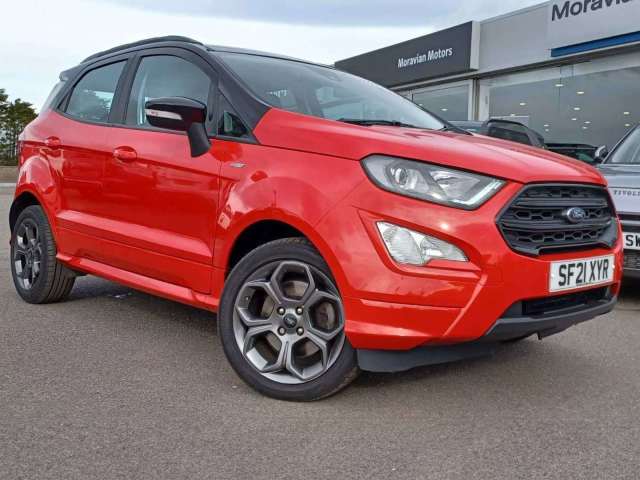 Ford Ecosport 1.0 St-Line Hatchback Petrol Red