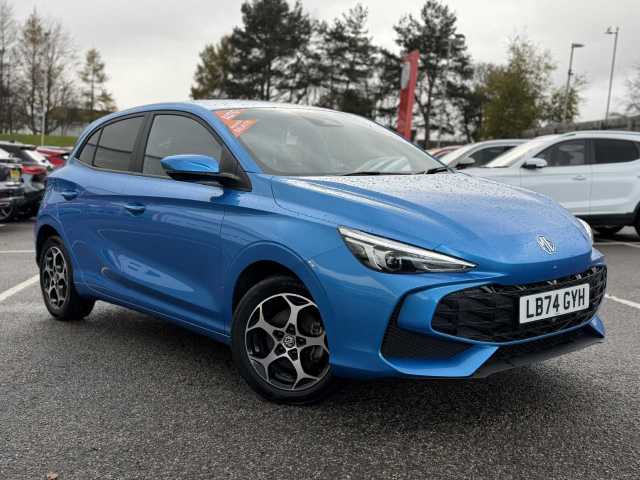 MG Motor UK MG3 1.5 Trophy Hev Auto Hatchback Hybrid Blue