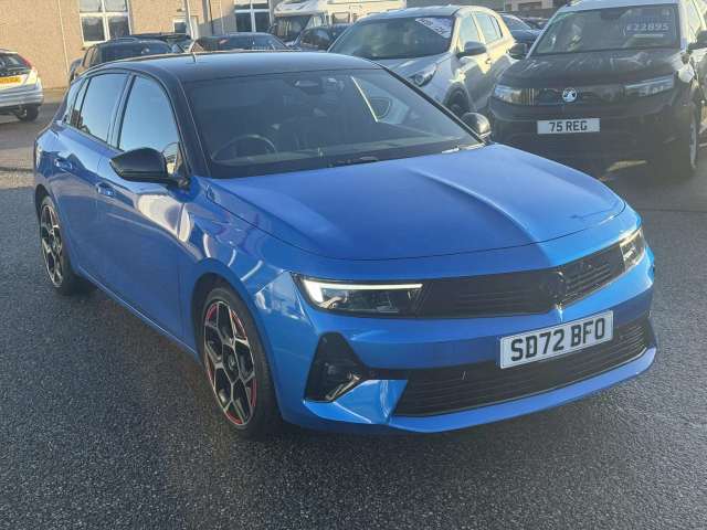 Vauxhall Astra Gs Line 1.2 130 Turbo Auto Hatchback Petrol Blue