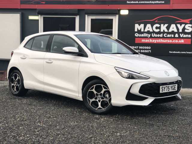 MG Motor UK MG3 1.5 Se Hatchback Petrol Arctic White