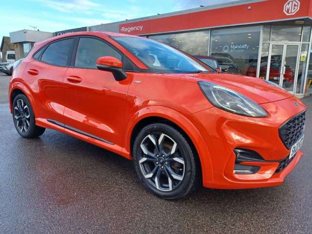 Ford Puma 1.0 St-Line X Mhev Hatchback Petrol Red