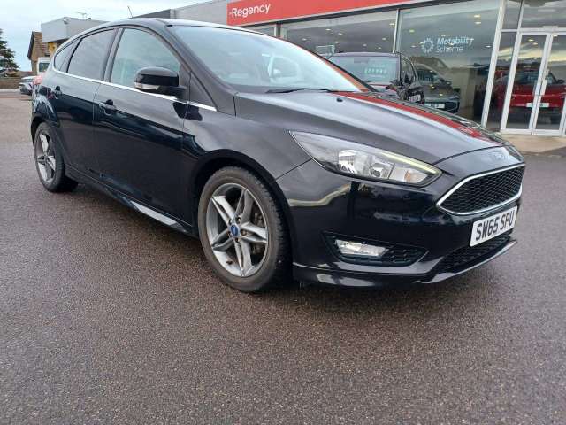Ford Focus 1.0 Zetec S Hatchback Petrol Black