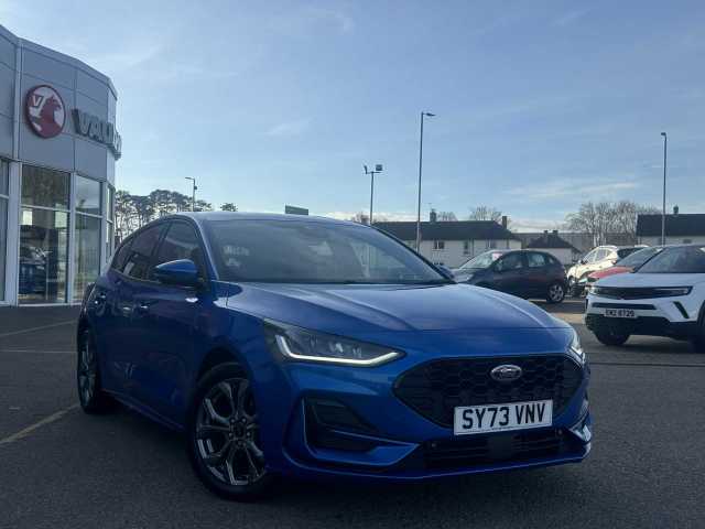 Ford Focus 1.0 St-Line Mhev Auto Hatchback Petrol Blue