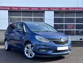VAUXHALL ZAFIRA at Regency Car Sales Limited Elgin