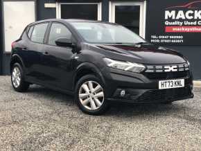 DACIA SANDERO at Regency Car Sales Limited Elgin