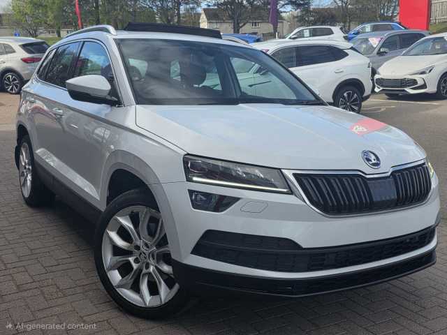 Skoda Karoq 2.0 Edition Tdi Scr 4X4 S-A Hatchback Diesel White