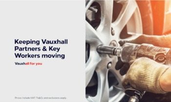 Vauxhall Partners & Key Workers Offer