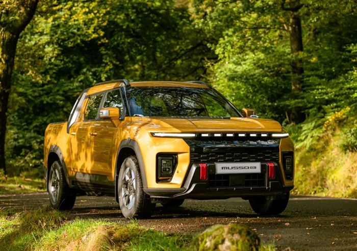 KGM Motors UK launches all-new Musso AWD electric pick-up